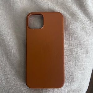 Apple Camel leather IPhone 13 case